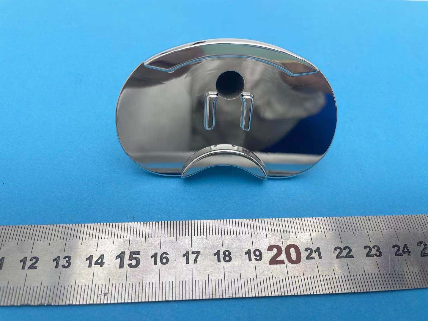 工藝改良前的加工后  重影線